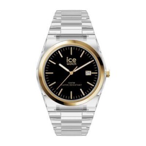 Date watch ICE POWER PW1 Transparent - Black gold - Reklamnepredmety