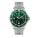 Date watch ICE steel Green