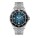 Date watch ICE steel Blue