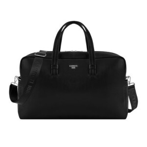 Travel bag Paxton Black Smooth - Reklamnepredmety