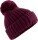 Strickmütze mit Pompon "Toasty Patch" B 329 - ps-530329-beechfield-b-329-burgundy-front-f0464066-a4d5-43c6-be58-4771096e0130-web - variant 