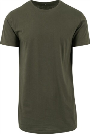 Herren T-Shirt "Shaped Long" BY 028 - Reklamnepredmety
