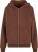 Schwere Damen Kapuzen Sweatjacke "Fluffy" BY 290 - ps-560290-build-your-brand-by-290-chocolate-brown-front-09d72a7f-1dd6-4ca1-8e36-4f5ae6a67639-web - variant 