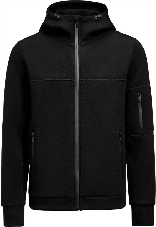 Damen Kapuzen Stretch Fleece Jacke - Montana Midlayer
