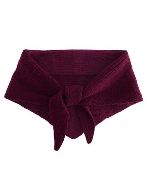 Gestrickter dreieckiger Schal - Reklamnepredmety