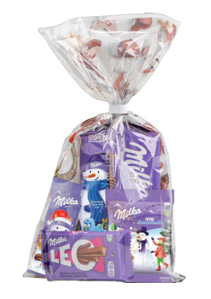 MILKA Weihnachtsmann-Paket - Reklamnepredmety