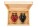 Geschenkset – 2 HEARTS Honig und kandierte Cranberries in einer Holzbox