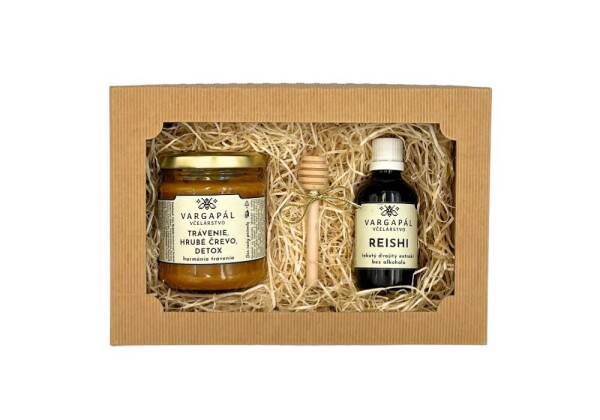 Geschenkset mit 2 GESUNDHEITSPRODUKTEN AUS KRÄUTERN UND PILZEN