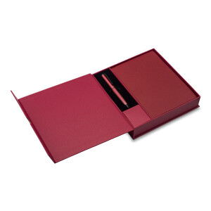 SOLENE Notizbuch- und Stift-Geschenkset - Reklamnepredmety