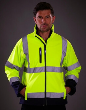 Hi-Vis Softshell Jacket - Reklamnepredmety