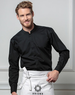 Bargear Shirt Mandarin Collar LS
