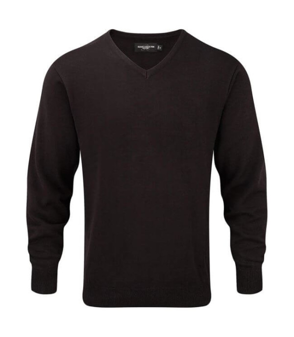 V-Neck Knit-Pullover