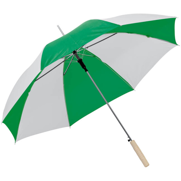 Zweifarbiger Regenschirm