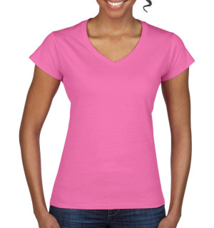 Ladies` Softstyle V-Neck T-Shirt - Reklamnepredmety
