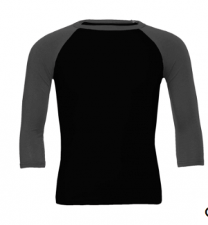 Unisex 3/4 Sleeve Baseball T-Shirt