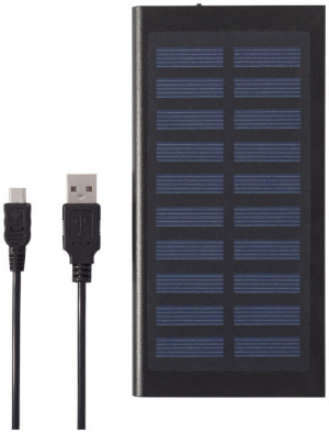 Stellar 8000 mAh Solar-Powerbank - Reklamnepredmety