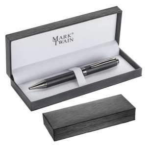 Mark Twain Kugelschreiber Chrom - Reklamnepredmety