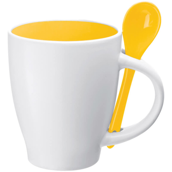 Weiße Keramikschale