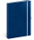 NOTIQUE Notes Vivella Classic modrý/červený, linajkovaný, 15 x 21 cm - a-5975_tit - variant Pg A-5975