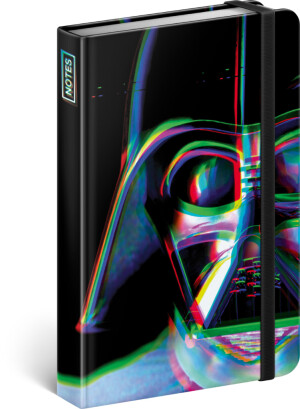 NOTIQUE Notes Star Wars – Vader, linajkovaný, 11 x 16 cm - Reklamnepredmety