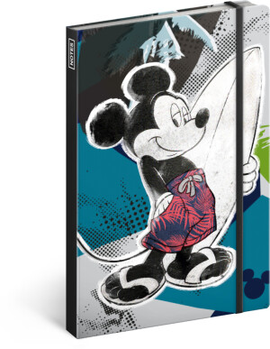 NOTIQUE Notes Mickey, linajkovaný, 13 x 21 cm - Reklamnepredmety