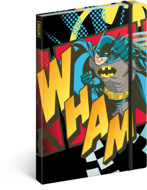 NOTIQUE Notes Batman – Wham, linajkovaný, 13 x 21 cm - Reklamnepredmety