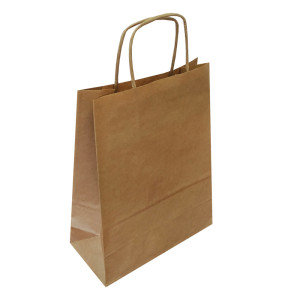 Taschen mit gebogenem Okular aus Normalpapier - Reklamnepredmety