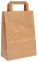 Taschen mit flacher Klinge - hneda-papierova-taska-s-plochym-uchom-200x100x280-darcekova-ekologicka-papierova-taska1 - variant 