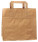 Taschen mit flacher Klinge - papierova-taska-hneda-ploche-usi-260x175x245 - variant 