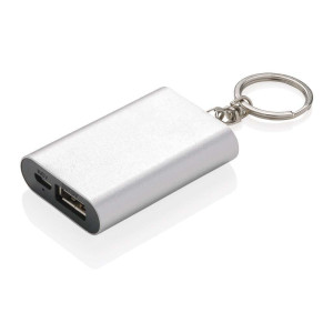 1.000 mAh Schlüsselanhänger Powerbank, rosa - Reklamnepredmety