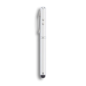4 in 1 Stift, silber - Reklamnepredmety