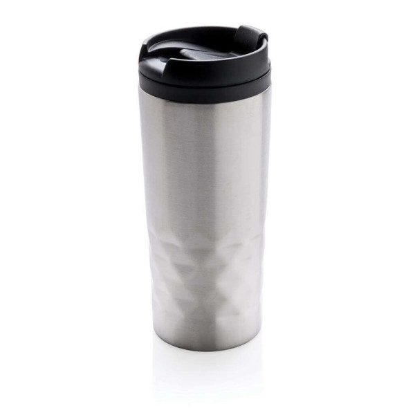 Geometrischer Becher, blau