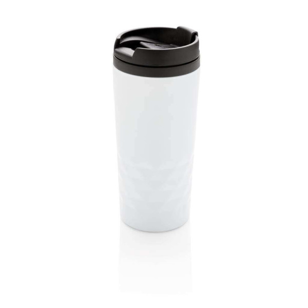 Geometrischer Becher, blau