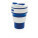 faltbarer Silikon-Becher, grün - p432.605__b_1 - variant XD4 P432.605