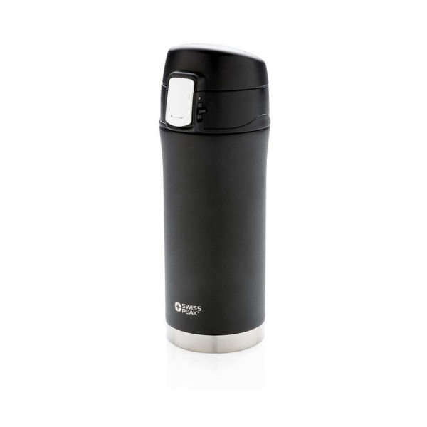 Swiss Peak Elite Kupfer Vakuum Becher, schwarz