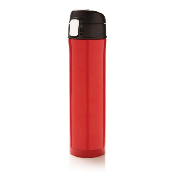 Easy Lock Vakuum Flasche, rot