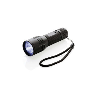3W Cree Taschenlampe, schwarz - Reklamnepredmety