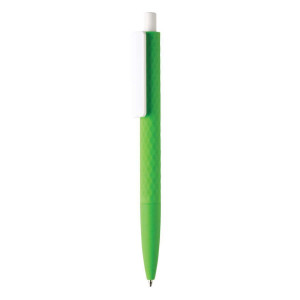 X3-Stift mit Smooth-Touch, marineblau - Reklamnepredmety