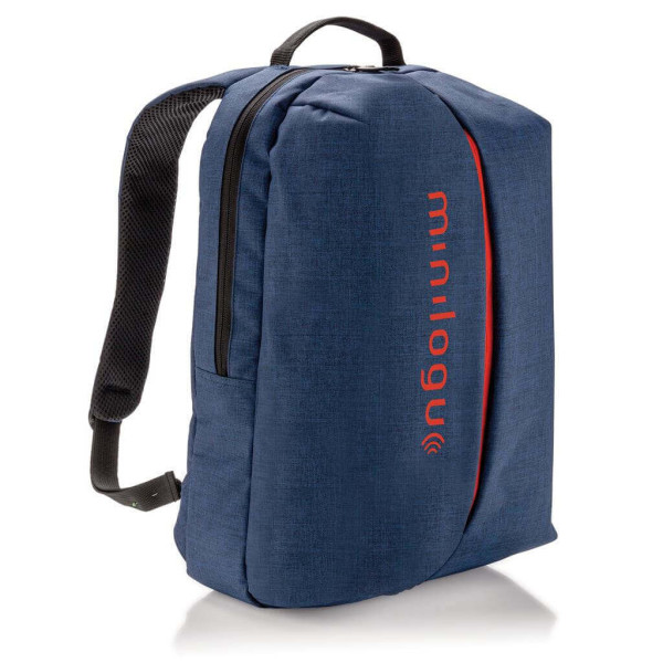 Büro- und Sportrucksack, blau