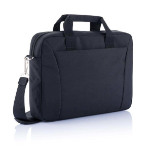 15,4” Messe Laptoptasche PVC frei, grau - Reklamnepredmety
