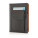 Notizbuch mit Telefontasche, schwarz