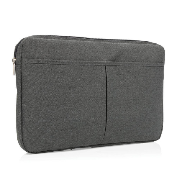 15” Laptophülle PVC frei, dunkelgrau