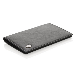 RFID Anti-Skimming Ausweismappe, schwarz - Reklamnepredmety