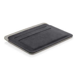 Quebec RFID Kartenhalter, schwarz - Reklamnepredmety