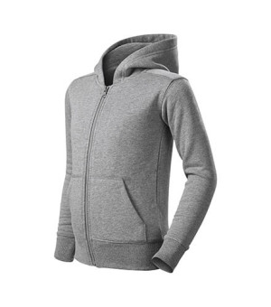 Kinder-Sweatshirt mit trendigem Reißverschluss - Reklamnepredmety