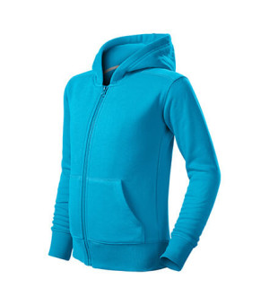 Kinder-Sweatshirt mit trendigem Reißverschluss - Reklamnepredmety