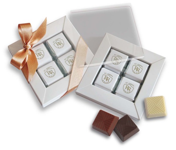 Werbe Praline Set 4x12,5g