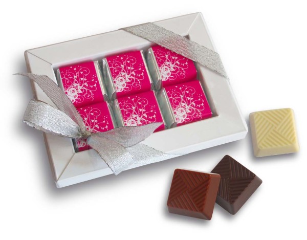 Werbe-Pralinen-Set 6x12,5g