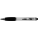 Kugelschreiber mit schwarzem Gummigriff und Stylus, Silber - 2430-02 - variant Gi 2430-02