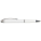 Shiny ballpen with matching coloured rubber grip, Blue - 7594-02 - variant Gi 7594-02